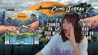 (REACCIÓN)Como Jordan - Junior H (Video letra)