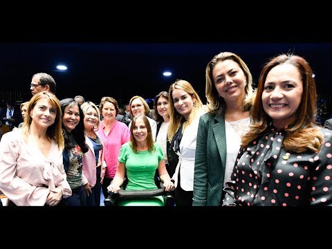 Senadoras ocupam espaço político em prol das lutas das mulheres