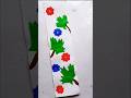 DIY cute Bookmark 🔖🌸 #art #bookmark #drawing #viral #shorts