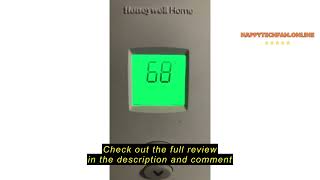Review Honeywell TH1110DH1003 Horizontal PRO 1000 Non-Programmable Thermostat - Backlit, 1H/1C, Dual
