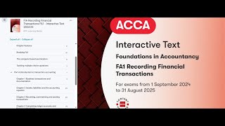 ACCA FIA FA1: Lessen 5 Chapter 2 Double Entry Bookkeeping the Backbone of Accounting