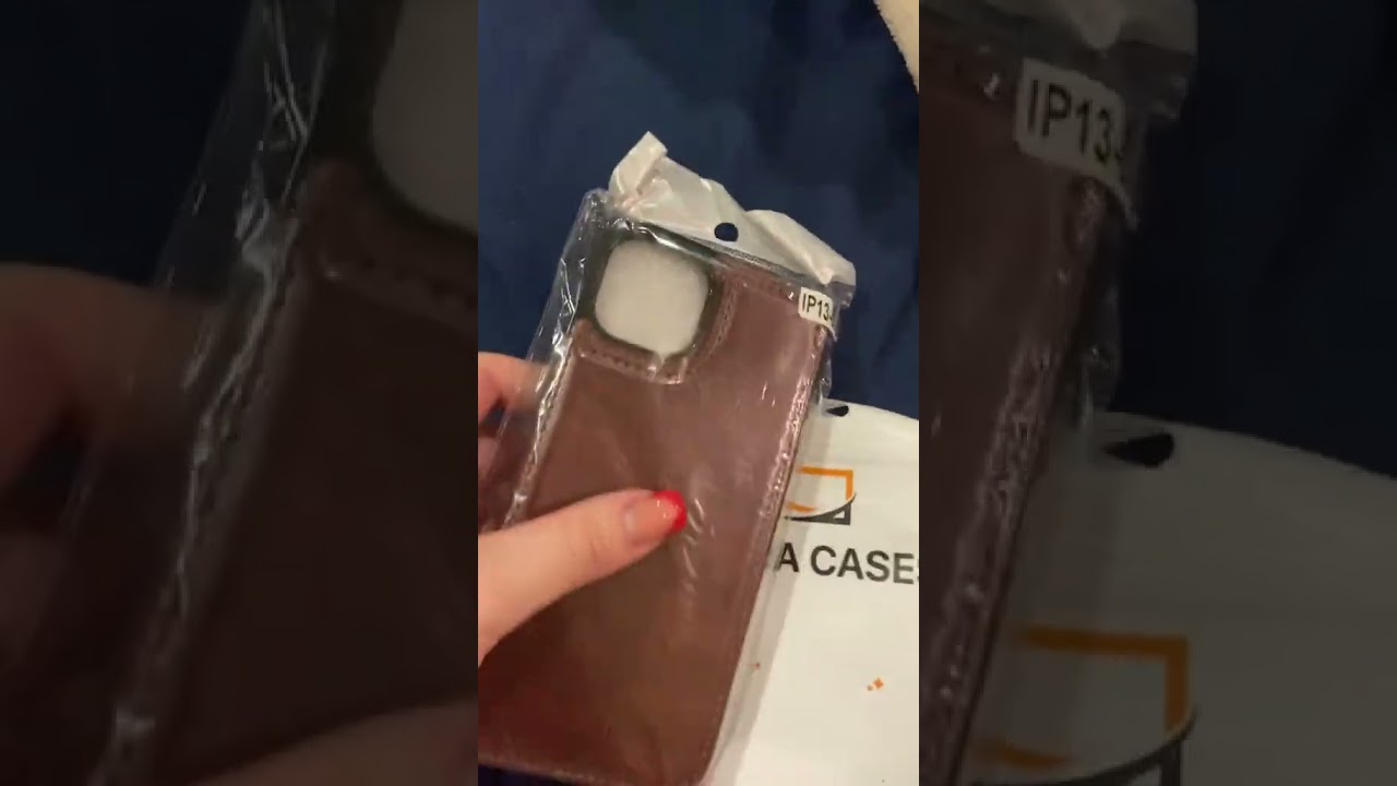 Vistor Leather Flip Wallet Case For Iphone Case I No way 😳 