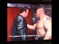 BROCK LESNAR AND UNDERTAKER ARE GOOD FRIENDS