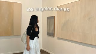 los angeles diaries 🌴 getty villa, disneyland, erewhon, and cafes
