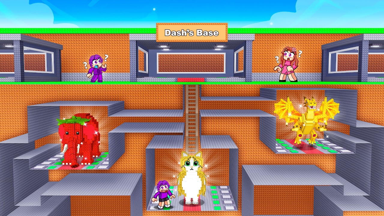 100% INVISIBLE Door To My SECRET Steal a Brainrot Base!