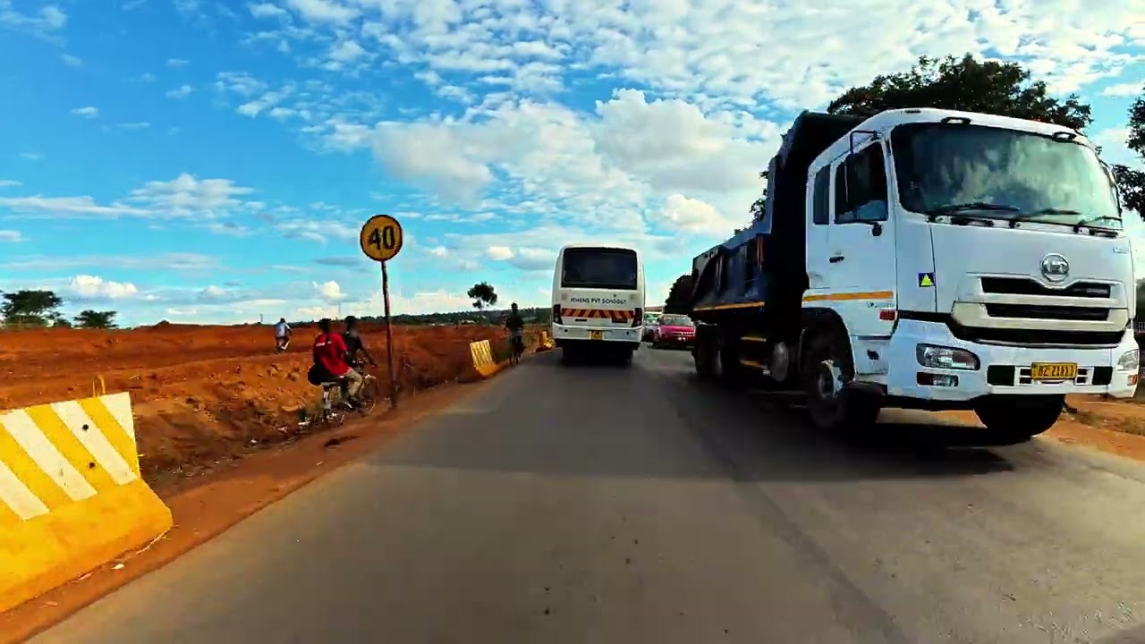 Epic Drive Through Lilongwe: New Dual Carriageway, Bingu Stadium, Gateway Mall & More | DJI Action 5