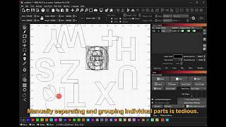 How to Mass Import & Nest Files for LightBurn