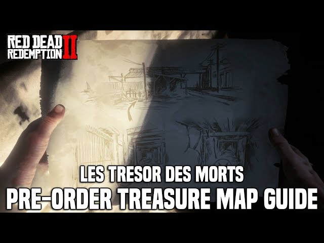 Red Dead Redemption 2: Le Tresor Des Morts treasure maps and location