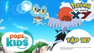 [S17 XY] Pokémon Tập 187 - Keromatsu Đấu Với Yayakoma! Trận Chiến Trên Không - Hoạt Hình Pokémon