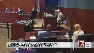 Wake County leaders to discuss next year's budget plan