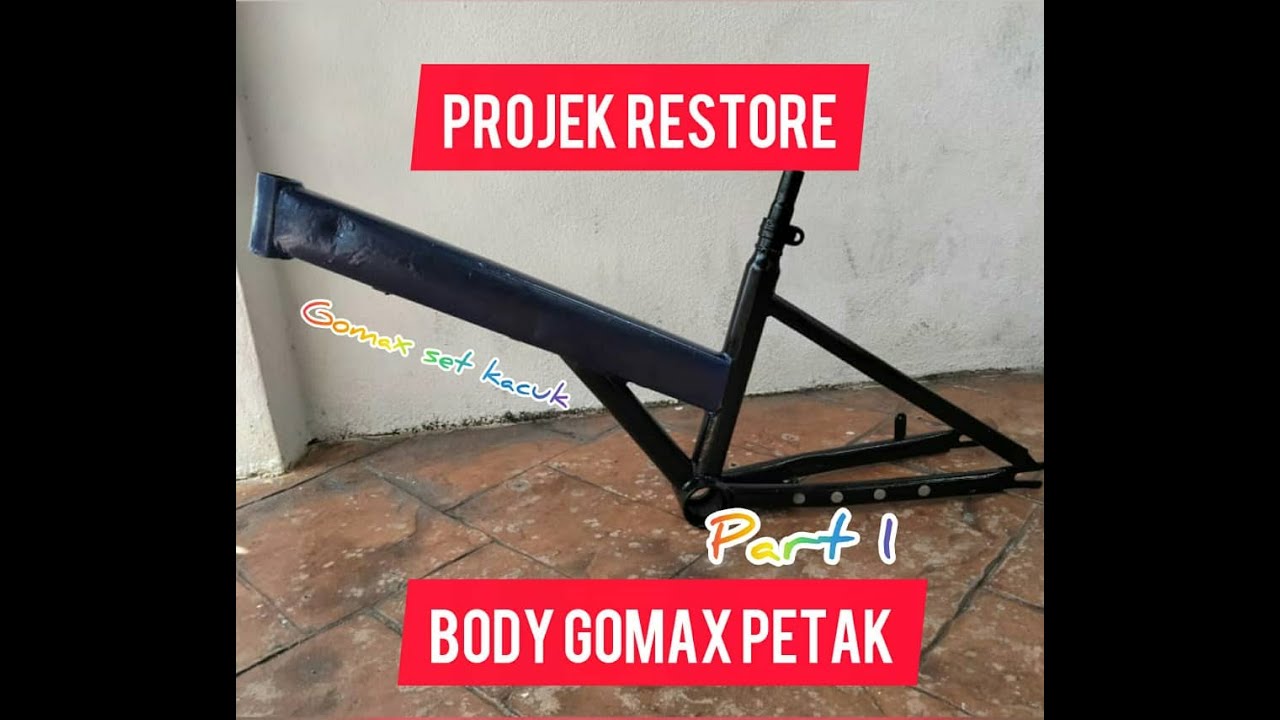 Gambar Arang Lukis Basikal Lajak Body Gomax