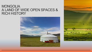 Mongolia | Land of Wide Open Spaces & Rich History | Vlog#3