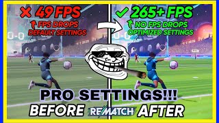 Rematch Optimization Guide: Boost FPS, Fix Lag & Eliminate FPS Drops on Any PC! PRO SETTINGS UNLOCK🔓