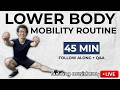 Live Flexibility Workout to Increase Range of Motion
