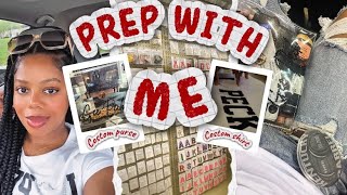 PREP WITH ME FOR MY BF’S FOOTBALL GAME 🏈💗 (DIY shirt + purse + errands) screenshot 5