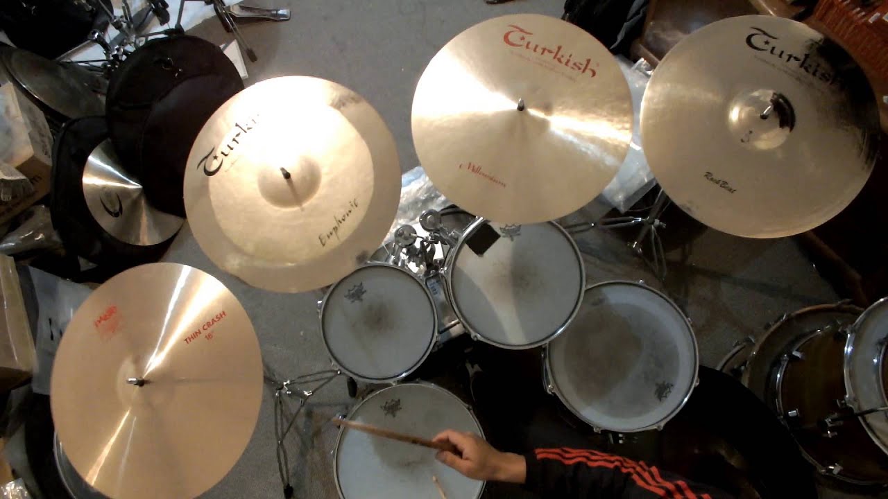 crash turkish euphonic millennium rockbeat paiste 2002 YouTube