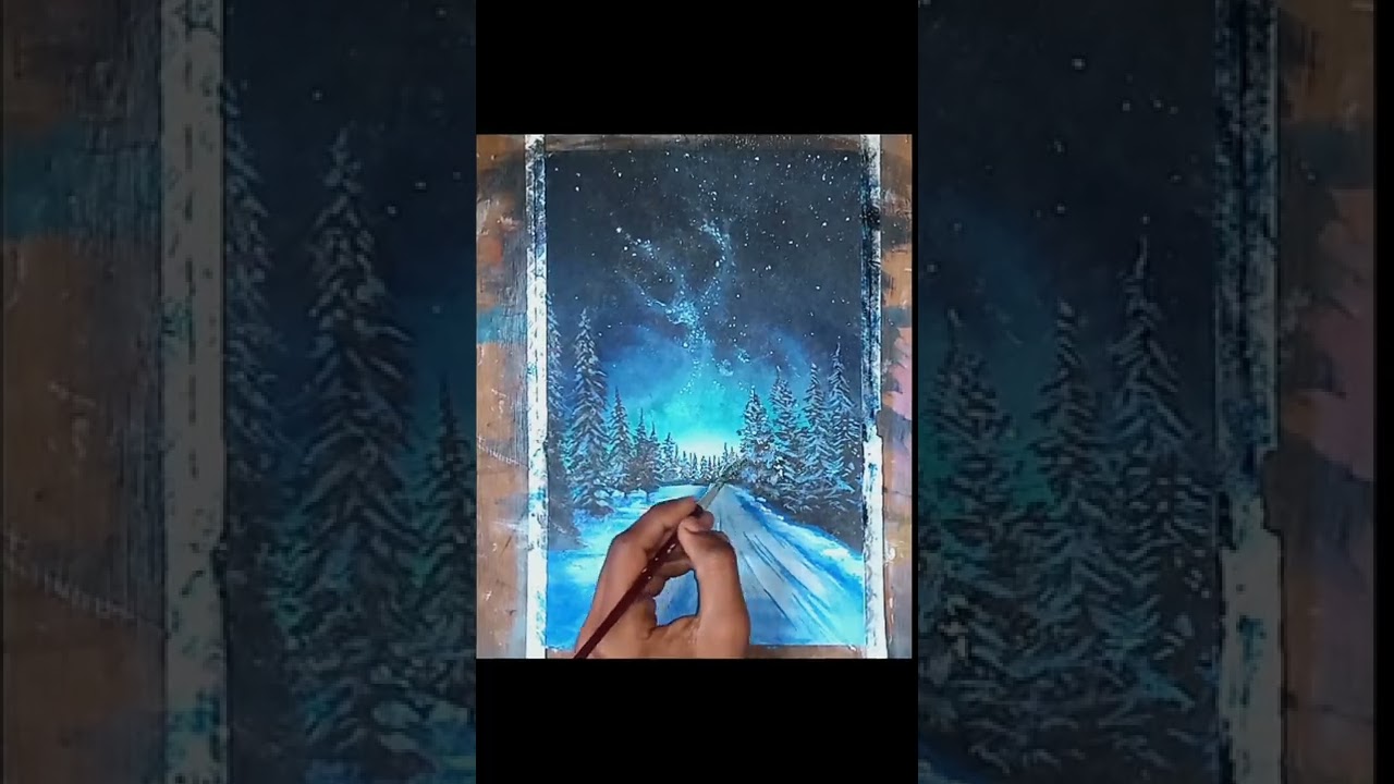 so beautiful 🥰 and amazing painting 🎨| Master art 