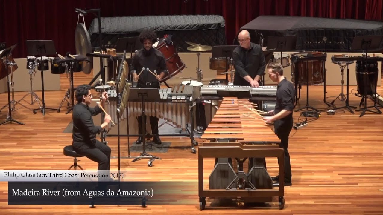 Madeira River (from Aguas da Amazonia) by Philip Glass | Arranged by Third Coast Percussion (2017)