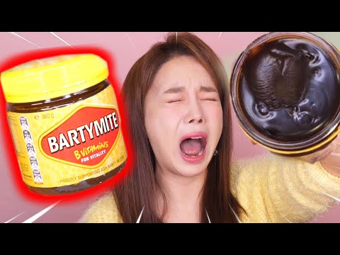 [Mukbang] 세상에서 가장 맛없는 <strong>악마의</strong> <strong>잼</strong>! 😈베지마이트! Vegemite 😱 Bartymite Eatingsound Realsound  Ssoyoung