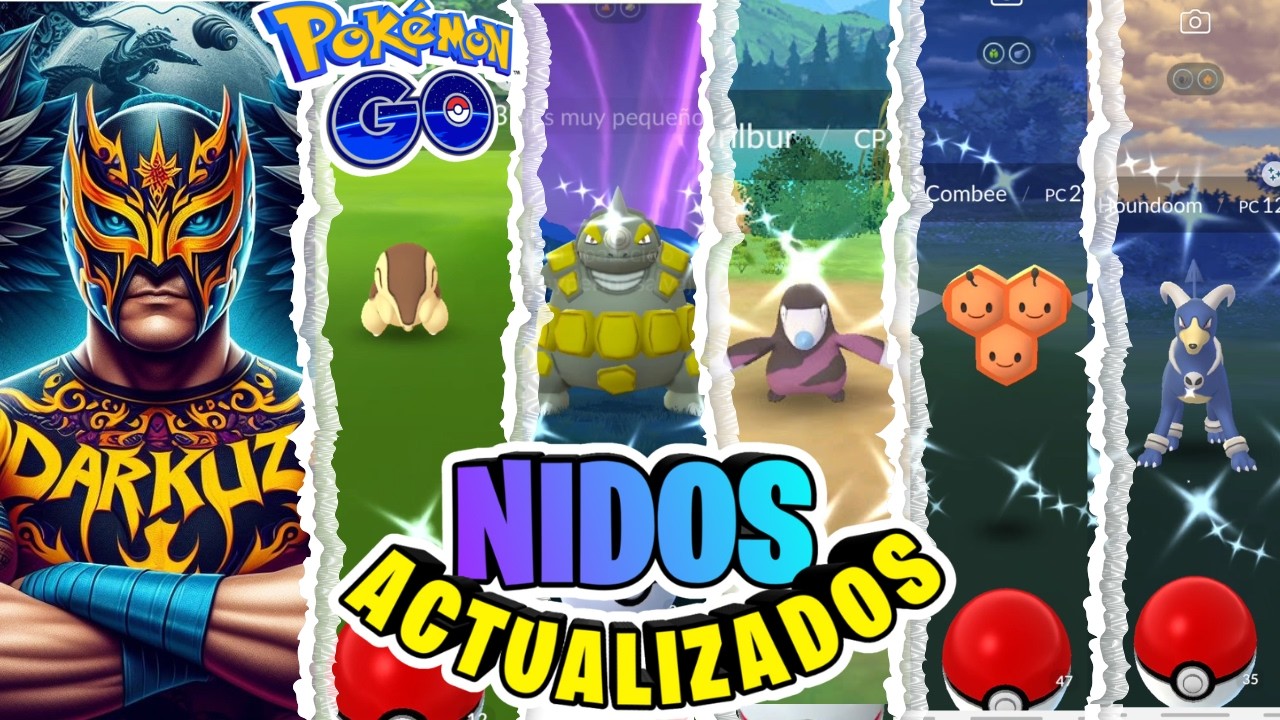 NIDOS MUNDIALES POKEMON GO SEGUNDA PARTE