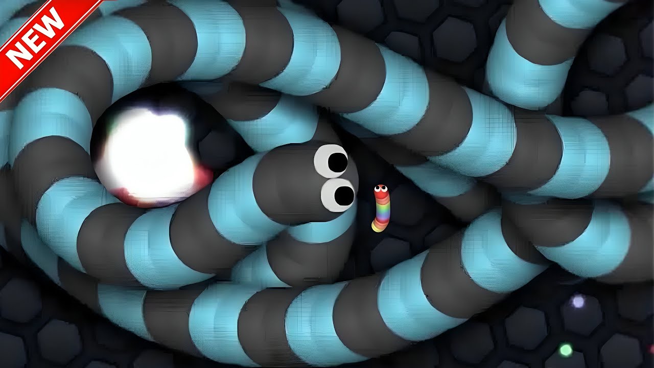 SLITHER.IO 🐍 REVERED WOW BIG Worms Slither Snake.io Top One In Lobby