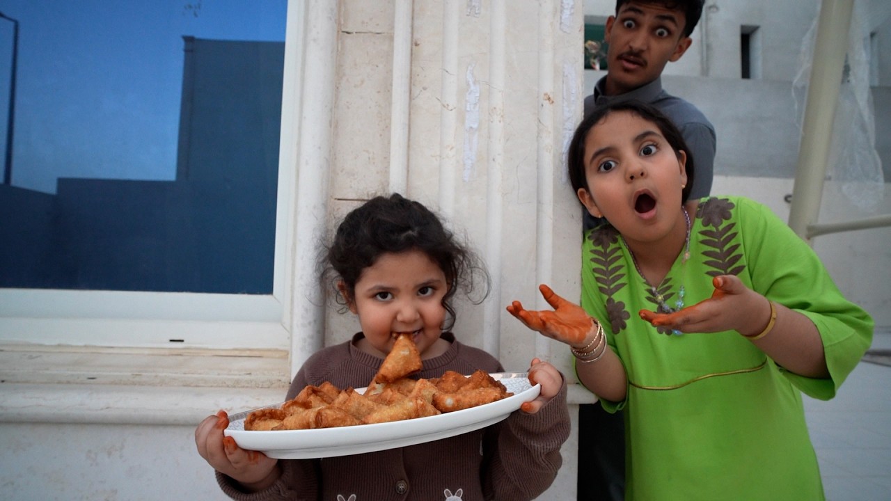 لجين تفطر أول يوم رمضان! ليلى وعماد متفاجىْين !