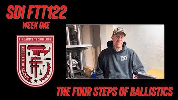 SDI | FTT122 Week 1, The Four Steps Of Ballistic
