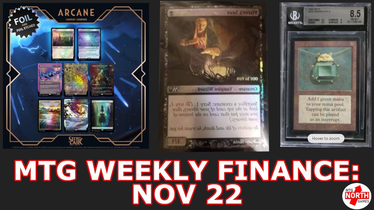 MTG Weekly Finance Nov 22: New Secret Lair Superdrop, eBay Top 5 Sales
