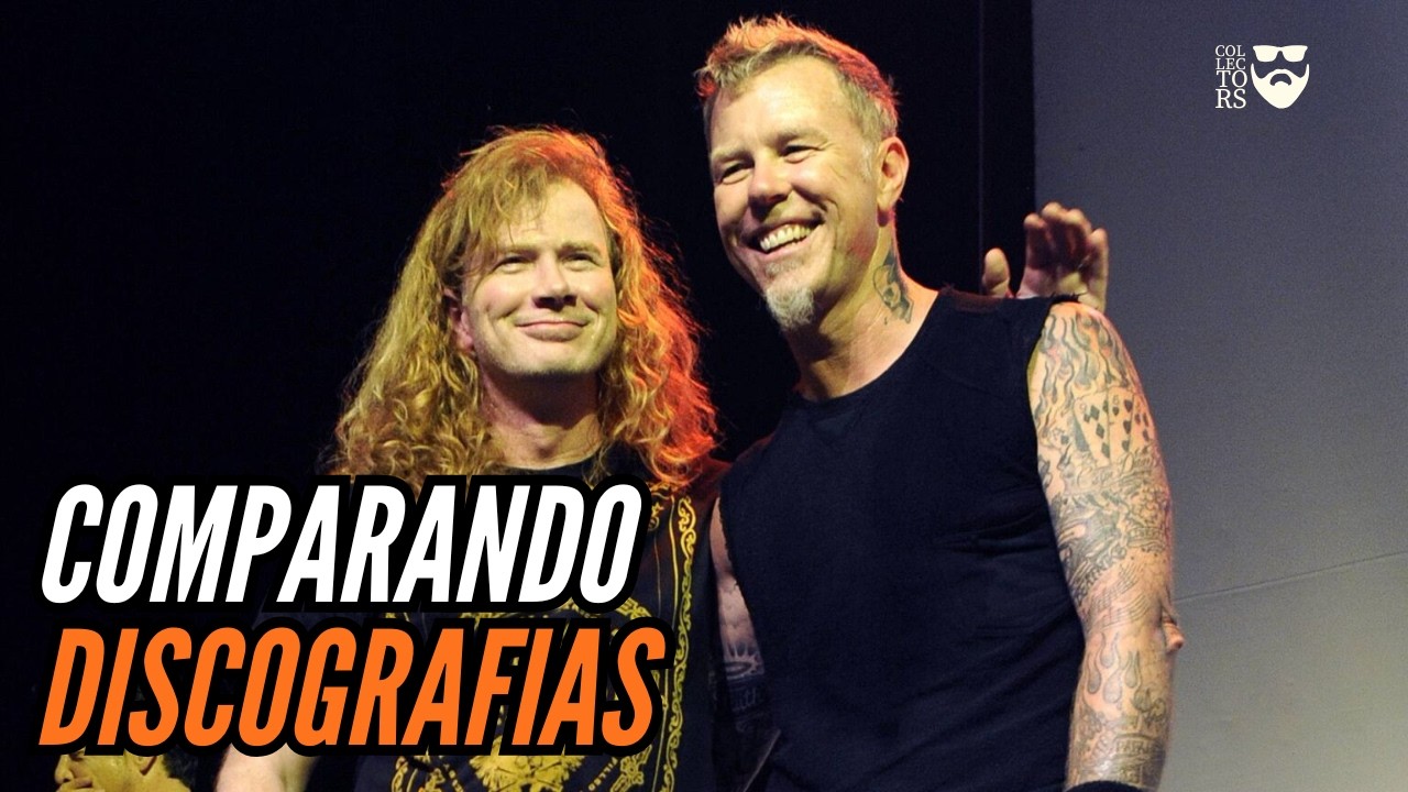METALLICA vs MEGADETH: quem tem a MELHOR DISCOGRAFIA?