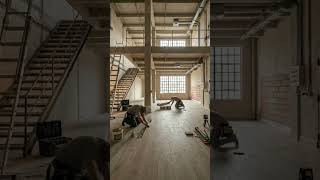 De loft vacío a loft de lujo en 30 segundos | Reforma integral IA