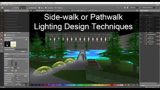 Side walk Lighting Design PART 1