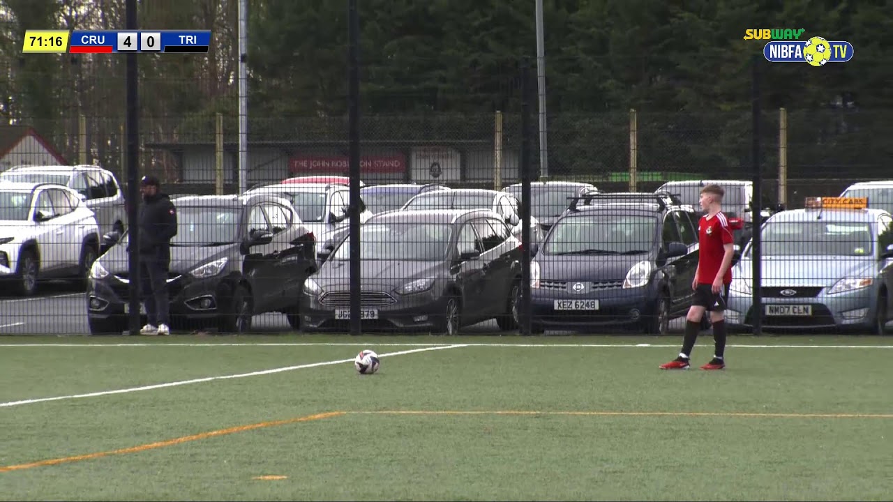 NIBFA TV LIVE - U15 Crusaders FC v Tristar FC (03/02/24)