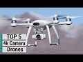 Top 5  Best Budget 4k Camera Drones 2021