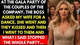 At a company party for couples, the boss invited my wife to dance with him, and she...