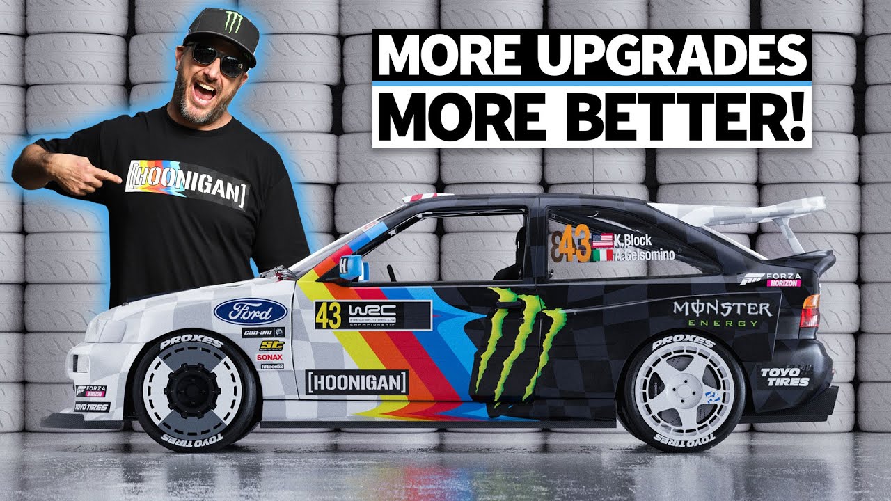 Ken Block's Wild Ford Escort Cossie V2 Gets Upgraded + RAW Footage