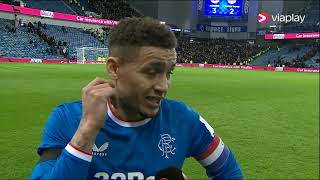 James Tavernier Post-Match Interview After 3-2 Scottish Cup Victory Over Partick Thistle