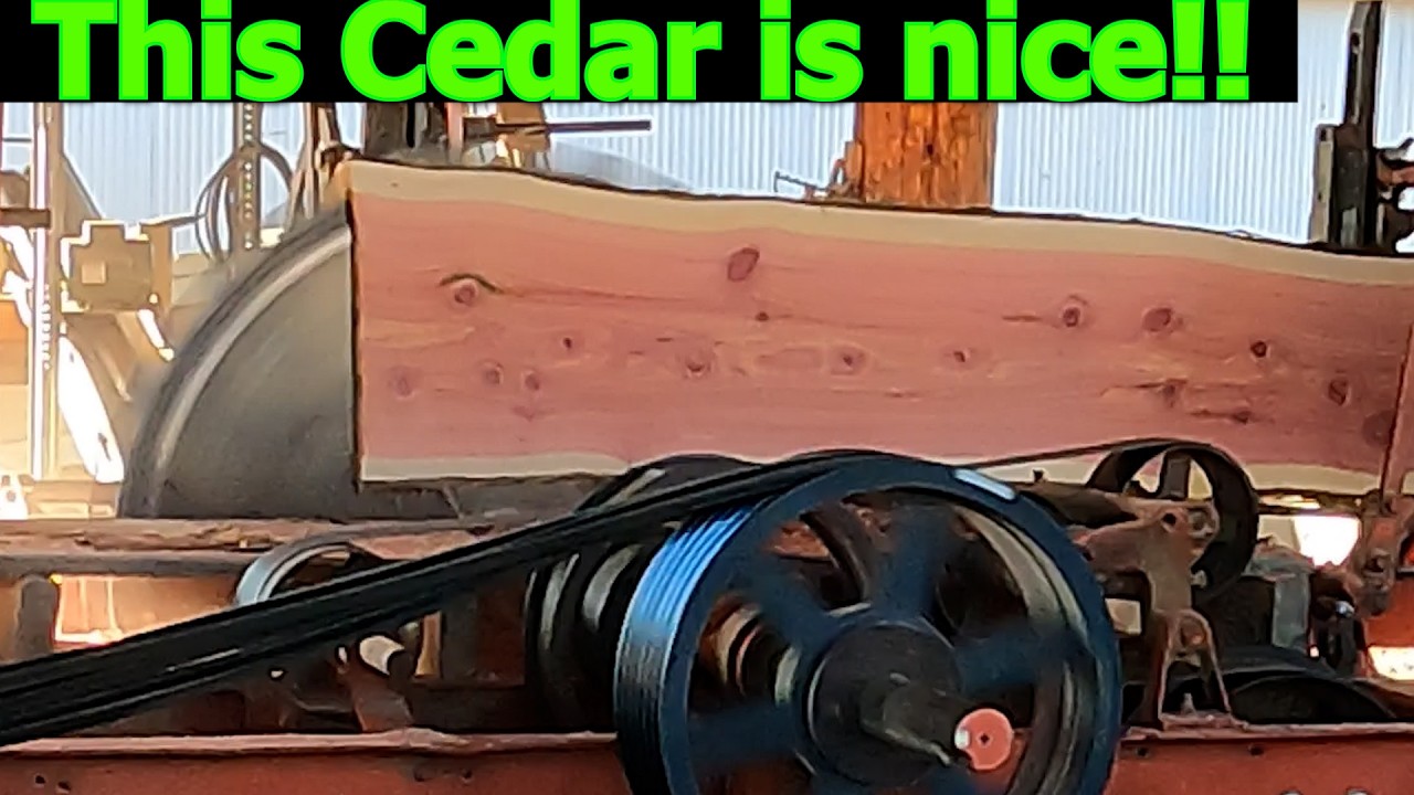 Is this the nicest looking log we've ever sawn?