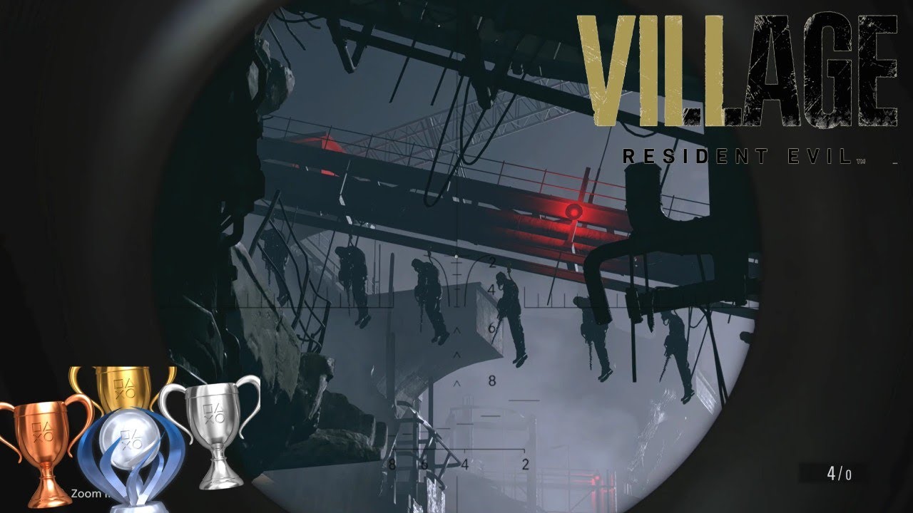 Resident Evil 8-Quit Hanging Around Trophy