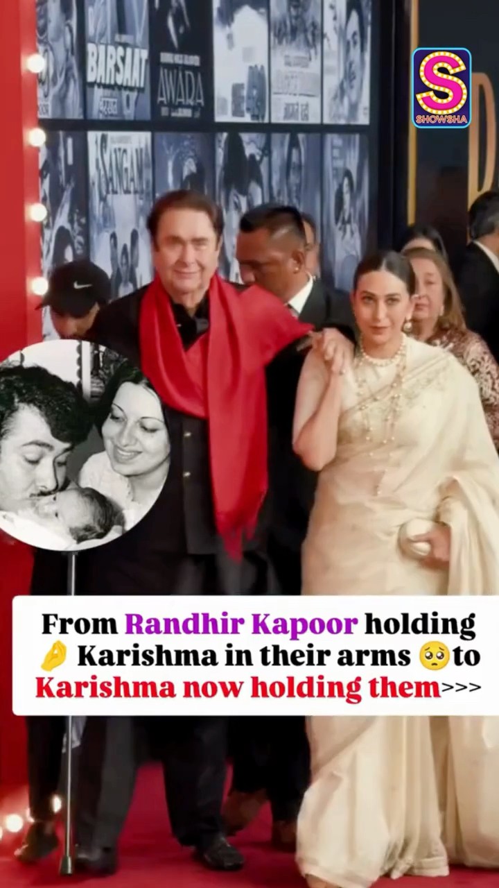 Father-Daughter Duo Randhir Kapoor And Karisma Kapoor Walk Hand-In-Hand | N18S