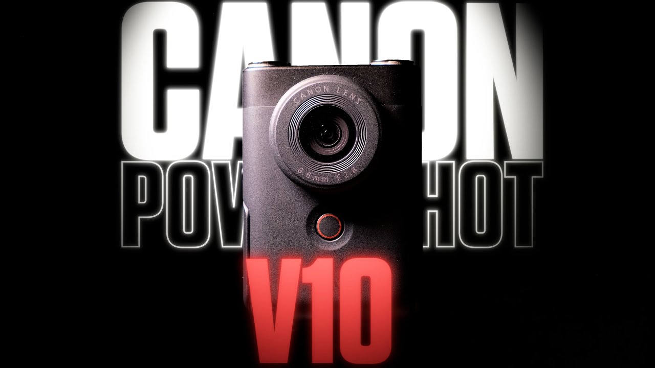 A câmara perfeita para vlogs. Conhece a Canon Powershot V10!