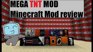 MEGA TNT MOD Mod reviews #minecraft #gaming #modreview #viral