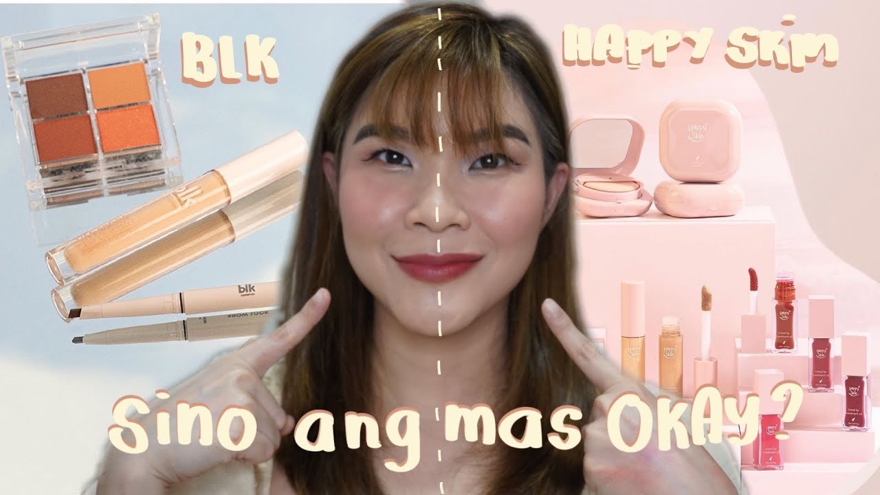 MAKE UP BATTLE | NEW BLK DAY DREAM COLLECTION vs NEW HAPPY SKIN SECOND SKIN COLLECTION |