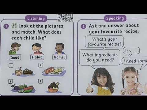 انجليزي الصف الرابع الوحدة الثانية كتاب الطالب صفحه 27