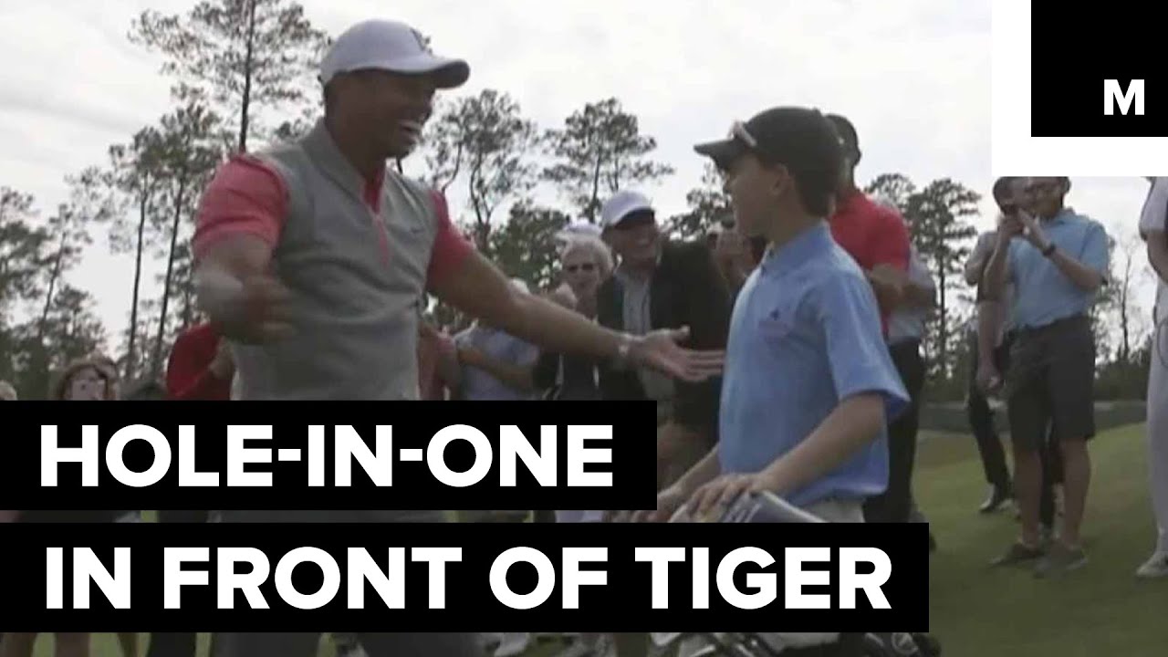 First Shot at Tiger Woods' New Course a Hole-in-One