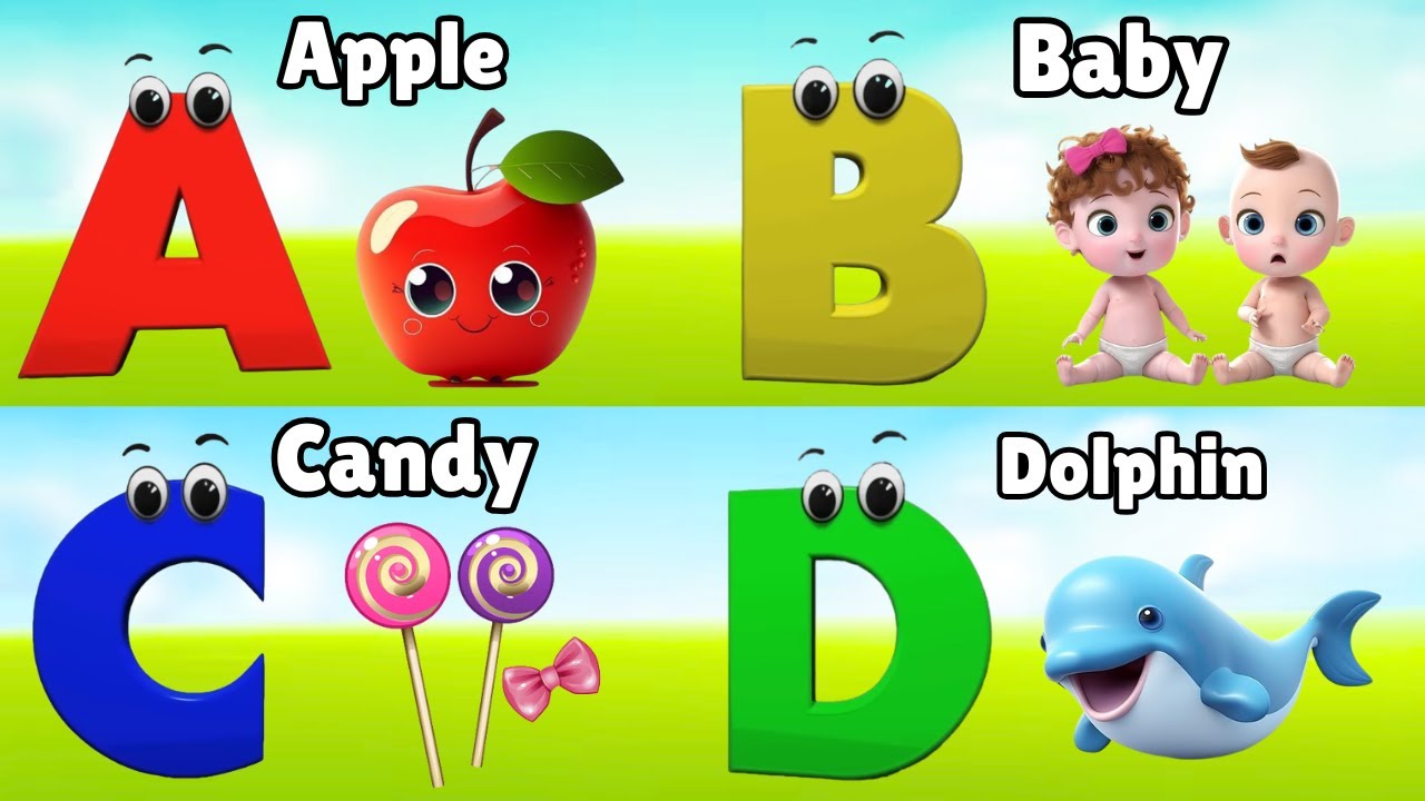 ABC Phonics Song - Toddler Learning Video Songs , A for Apple , Nursery Rhymes , Alphabet song