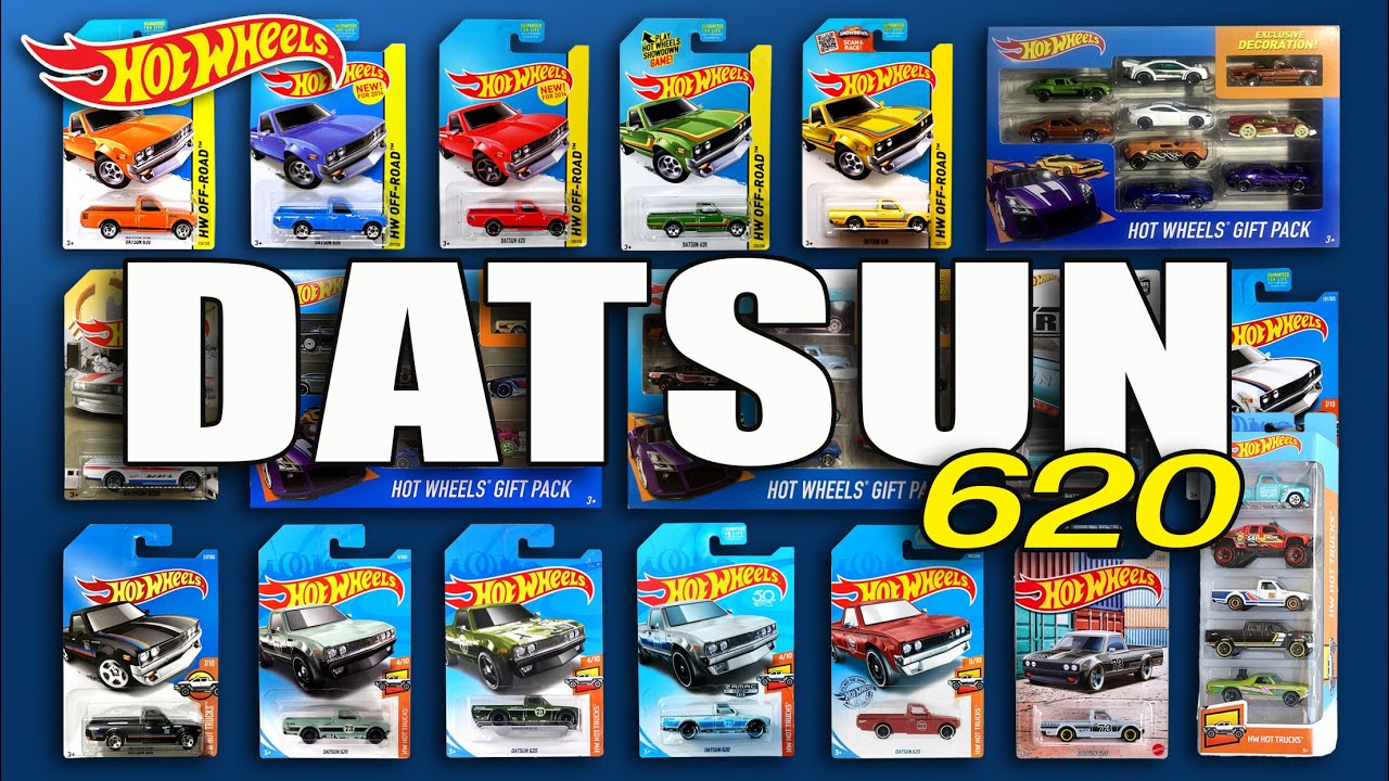 @Hot Wheels Datsun 620 Review Different 18 Cars Update.