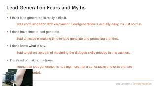 Ignite Session 5: Lead Generation - JD Mora