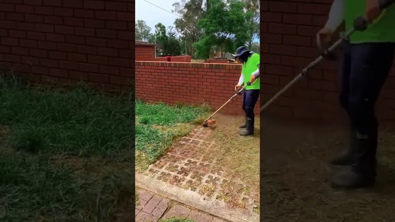 Sharp Lawn Edges and Clean Borders for Sidewalks and Pathways ✨ | 