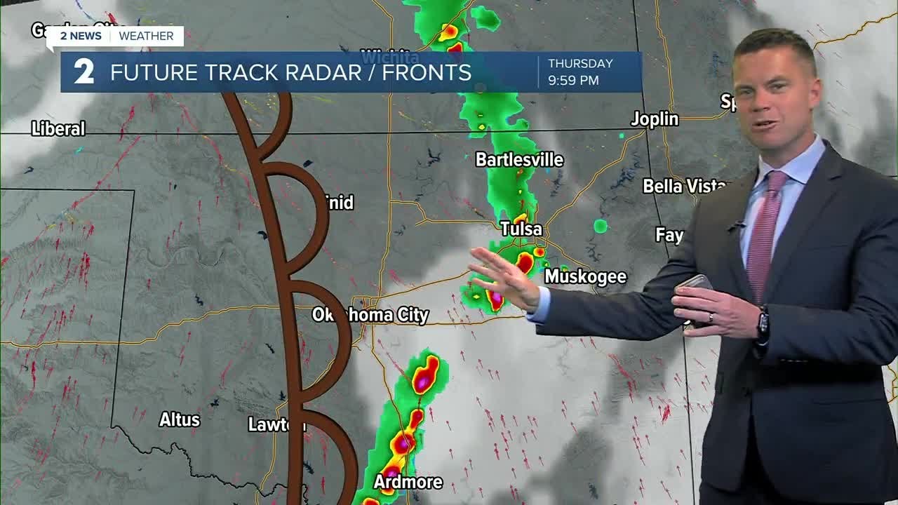 Severe Storms Possible Late Thursday - YouTube
