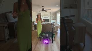 My favorite rebounder for over 50 just got easier! #rebounding #rebounder #minitrampoline
